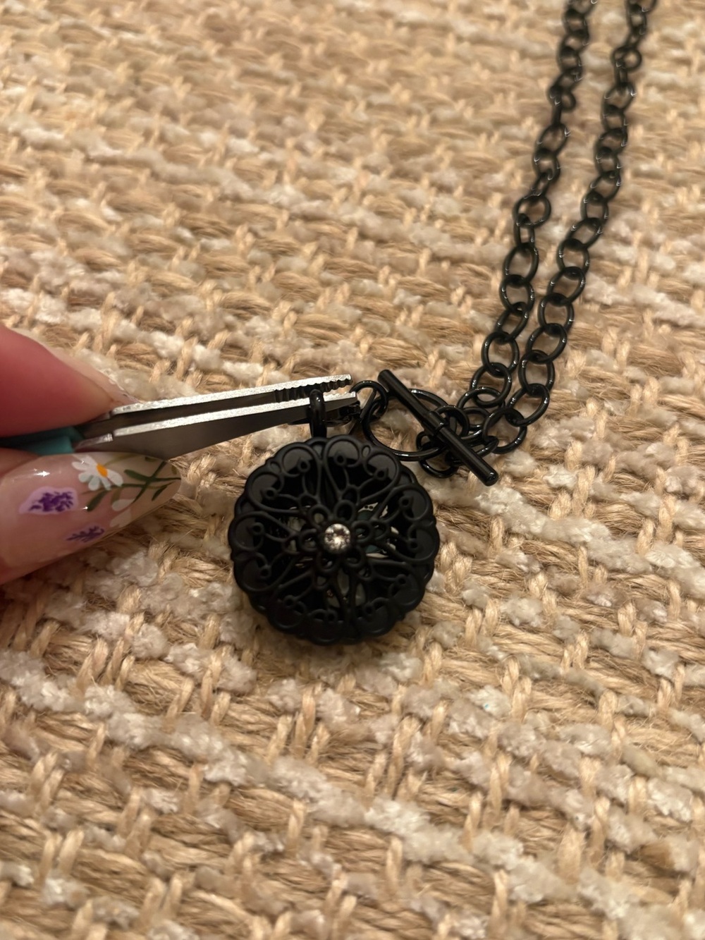 Origami Owl Black Sentiments Locket - Picture 3 of 10